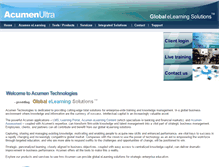 Tablet Screenshot of acumennet.com